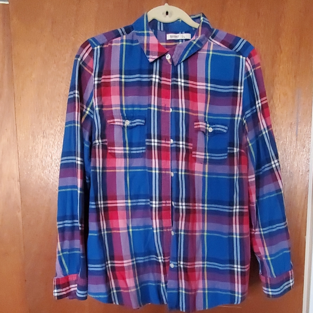 Old Navy flannel long sleeve shirt